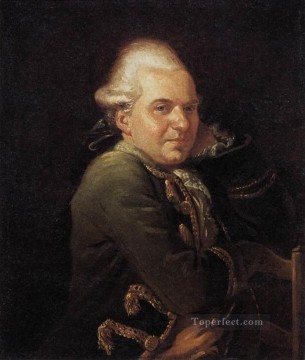 francois lienzo - Retrato de Francois Buron Neoclasicismo Jacques Louis David
